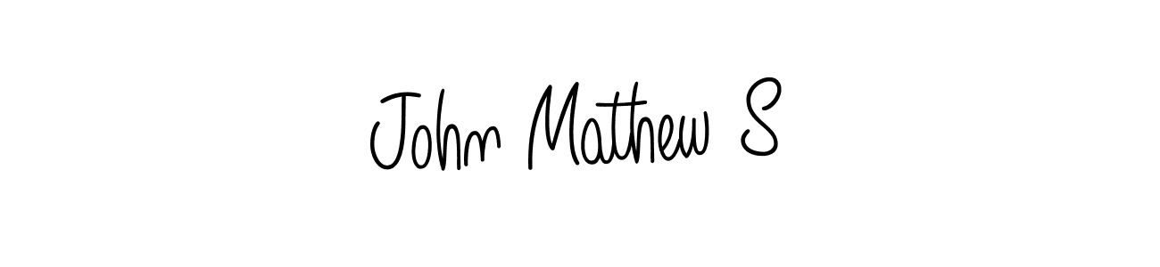 Once you've used our free online signature maker to create your best signature Angelique-Rose-font-FFP style, it's time to enjoy all of the benefits that John Mathew S name signing documents. John Mathew S signature style 5 images and pictures png