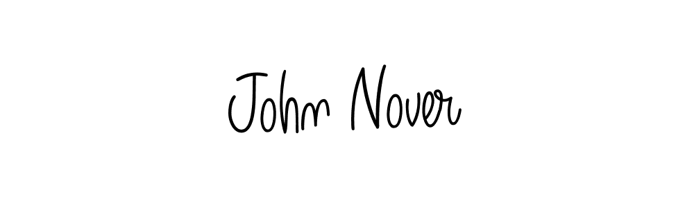 Design your own signature with our free online signature maker. With this signature software, you can create a handwritten (Angelique-Rose-font-FFP) signature for name John Nover. John Nover signature style 5 images and pictures png