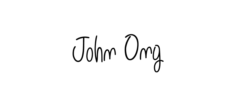 Use a signature maker to create a handwritten signature online. With this signature software, you can design (Angelique-Rose-font-FFP) your own signature for name John Ong. John Ong signature style 5 images and pictures png
