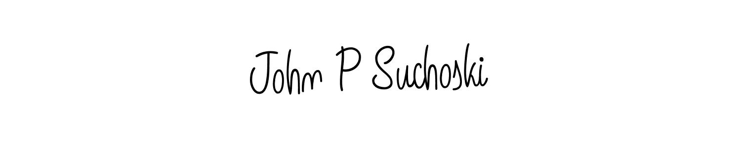 if you are searching for the best signature style for your name John P Suchoski. so please give up your signature search. here we have designed multiple signature styles  using Angelique-Rose-font-FFP. John P Suchoski signature style 5 images and pictures png