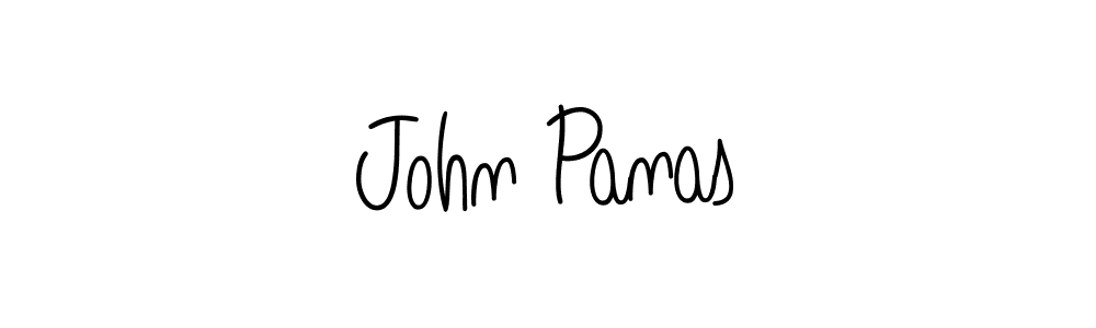 The best way (Angelique-Rose-font-FFP) to make a short signature is to pick only two or three words in your name. The name John Panas include a total of six letters. For converting this name. John Panas signature style 5 images and pictures png