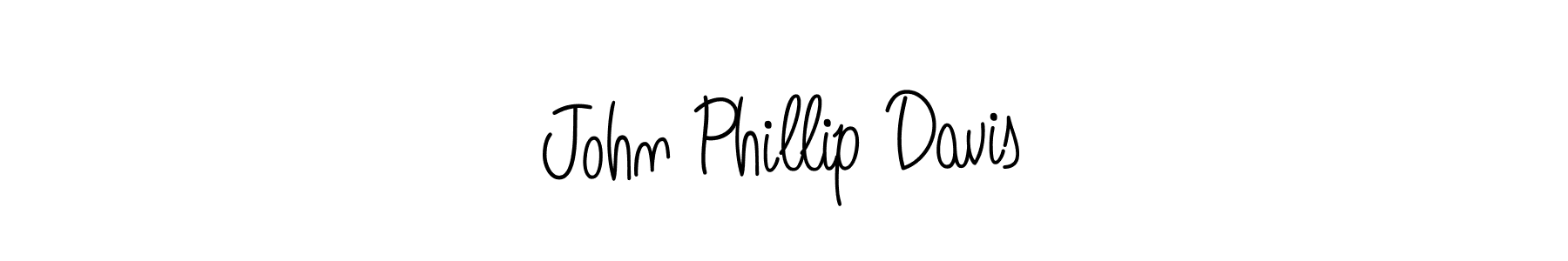 Create a beautiful signature design for name John Phillip Davis. With this signature (Angelique-Rose-font-FFP) fonts, you can make a handwritten signature for free. John Phillip Davis signature style 5 images and pictures png