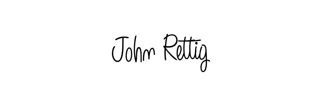 Make a beautiful signature design for name John Rettig. With this signature (Angelique-Rose-font-FFP) style, you can create a handwritten signature for free. John Rettig signature style 5 images and pictures png