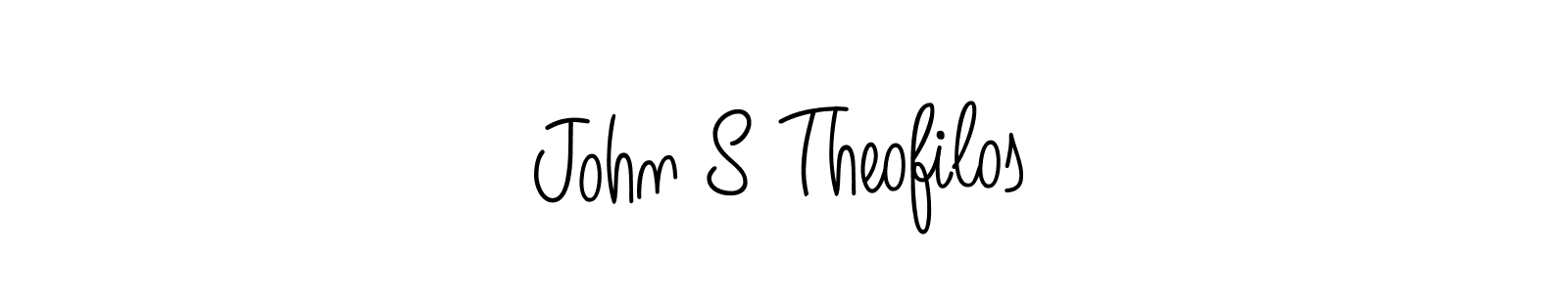 Check out images of Autograph of John S Theofilos name. Actor John S Theofilos Signature Style. Angelique-Rose-font-FFP is a professional sign style online. John S Theofilos signature style 5 images and pictures png