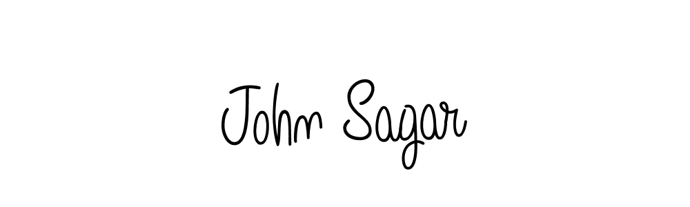 Design your own signature with our free online signature maker. With this signature software, you can create a handwritten (Angelique-Rose-font-FFP) signature for name John Sagar. John Sagar signature style 5 images and pictures png