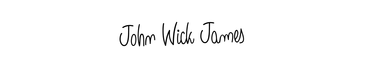 How to make John Wick James signature? Angelique-Rose-font-FFP is a professional autograph style. Create handwritten signature for John Wick James name. John Wick James signature style 5 images and pictures png