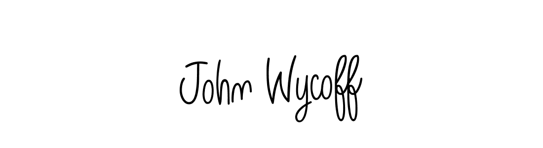 Create a beautiful signature design for name John Wycoff. With this signature (Angelique-Rose-font-FFP) fonts, you can make a handwritten signature for free. John Wycoff signature style 5 images and pictures png