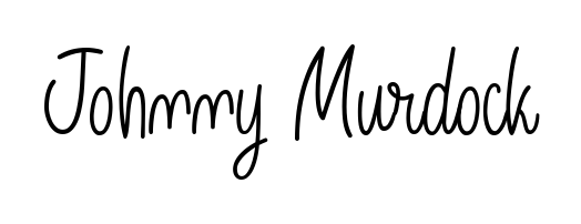 Express your personality with a custom Johnny Murdock signature crafted with Angelique-Rose-font-FFP typography. Free transparent PNG download available. Johnny Murdock signature style 5 images and pictures png