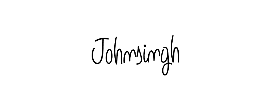 The best way (Angelique-Rose-font-FFP) to make a short signature is to pick only two or three words in your name. The name Johnsingh include a total of six letters. For converting this name. Johnsingh signature style 5 images and pictures png