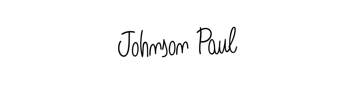 if you are searching for the best signature style for your name Johnson Paul. so please give up your signature search. here we have designed multiple signature styles  using Angelique-Rose-font-FFP. Johnson Paul signature style 5 images and pictures png