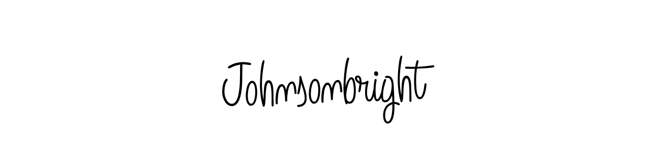 Also we have Johnsonbright name is the best signature style. Create professional handwritten signature collection using Angelique-Rose-font-FFP autograph style. Johnsonbright signature style 5 images and pictures png