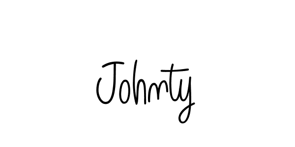 Johnty stylish signature style. Best Handwritten Sign (Angelique-Rose-font-FFP) for my name. Handwritten Signature Collection Ideas for my name Johnty. Johnty signature style 5 images and pictures png