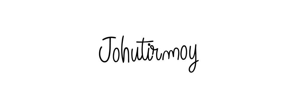 How to make Johutirmoy signature? Angelique-Rose-font-FFP is a professional autograph style. Create handwritten signature for Johutirmoy name. Johutirmoy signature style 5 images and pictures png