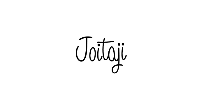 Make a beautiful signature design for name Joitaji. Use this online signature maker to create a handwritten signature for free. Joitaji signature style 5 images and pictures png