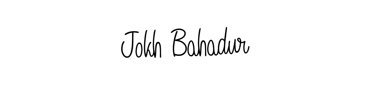 This is the best signature style for the Jokh Bahadur name. Also you like these signature font (Angelique-Rose-font-FFP). Mix name signature. Jokh Bahadur signature style 5 images and pictures png