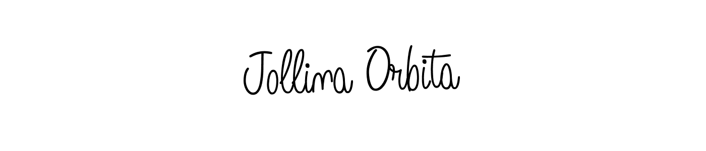 if you are searching for the best signature style for your name Jollina Orbita. so please give up your signature search. here we have designed multiple signature styles  using Angelique-Rose-font-FFP. Jollina Orbita signature style 5 images and pictures png