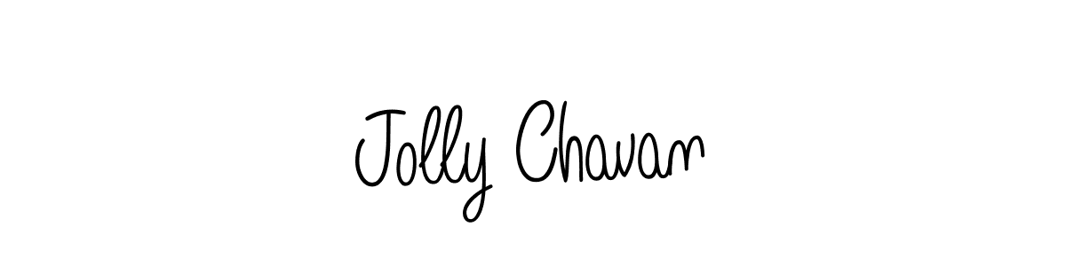 Create a beautiful signature design for name Jolly Chavan. With this signature (Angelique-Rose-font-FFP) fonts, you can make a handwritten signature for free. Jolly Chavan signature style 5 images and pictures png