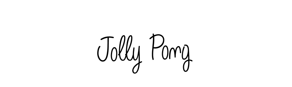 Design your own signature with our free online signature maker. With this signature software, you can create a handwritten (Angelique-Rose-font-FFP) signature for name Jolly Pong. Jolly Pong signature style 5 images and pictures png