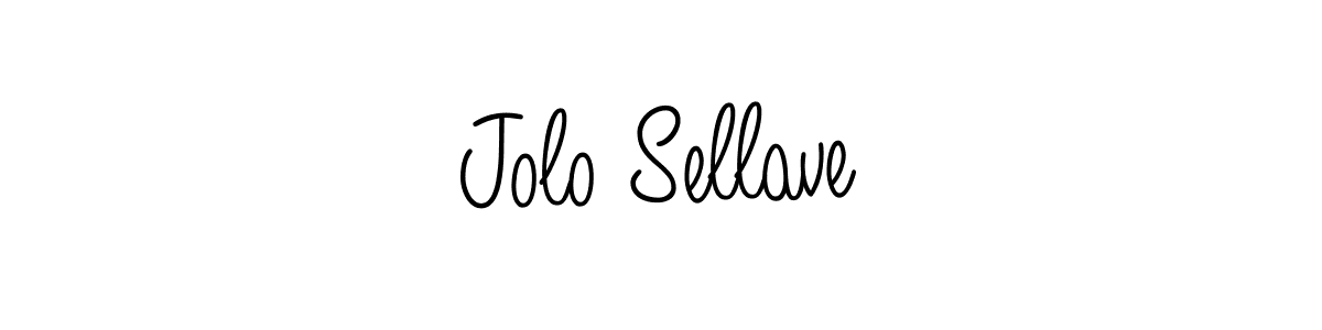 How to Draw Jolo Sellave signature style? Angelique-Rose-font-FFP is a latest design signature styles for name Jolo Sellave. Jolo Sellave signature style 5 images and pictures png