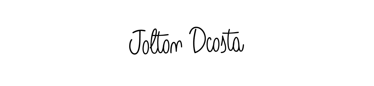 This is the best signature style for the Jolton Dcosta name. Also you like these signature font (Angelique-Rose-font-FFP). Mix name signature. Jolton Dcosta signature style 5 images and pictures png