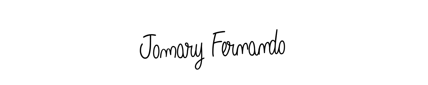 Also we have Jomary Fernando name is the best signature style. Create professional handwritten signature collection using Angelique-Rose-font-FFP autograph style. Jomary Fernando signature style 5 images and pictures png