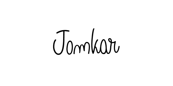 Make a beautiful signature design for name Jomkar. Use this online signature maker to create a handwritten signature for free. Jomkar signature style 5 images and pictures png