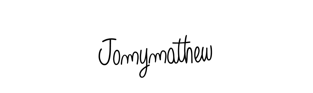 Jomymathew stylish signature style. Best Handwritten Sign (Angelique-Rose-font-FFP) for my name. Handwritten Signature Collection Ideas for my name Jomymathew. Jomymathew signature style 5 images and pictures png