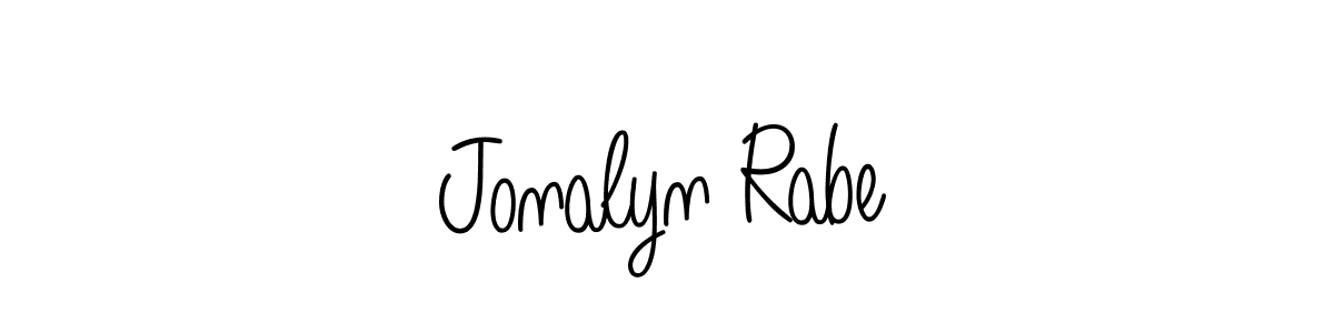 Once you've used our free online signature maker to create your best signature Angelique-Rose-font-FFP style, it's time to enjoy all of the benefits that Jonalyn Rabe name signing documents. Jonalyn Rabe signature style 5 images and pictures png