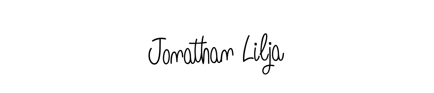 Check out images of Autograph of Jonathan Lilja name. Actor Jonathan Lilja Signature Style. Angelique-Rose-font-FFP is a professional sign style online. Jonathan Lilja signature style 5 images and pictures png