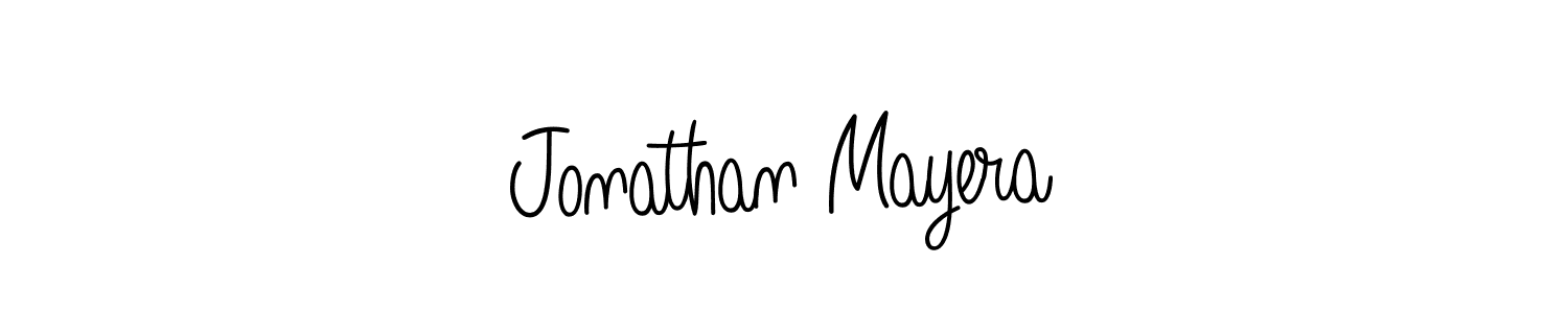 Check out images of Autograph of Jonathan Mayera name. Actor Jonathan Mayera Signature Style. Angelique-Rose-font-FFP is a professional sign style online. Jonathan Mayera signature style 5 images and pictures png