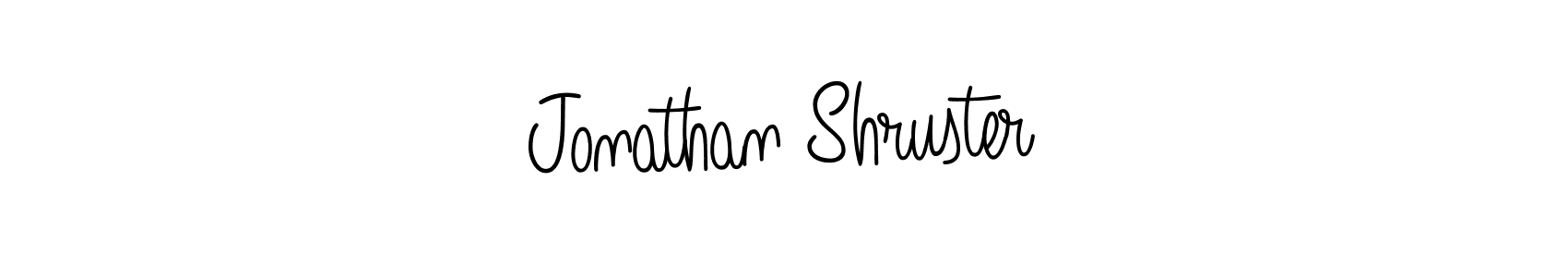 How to Draw Jonathan Shruster signature style? Angelique-Rose-font-FFP is a latest design signature styles for name Jonathan Shruster. Jonathan Shruster signature style 5 images and pictures png