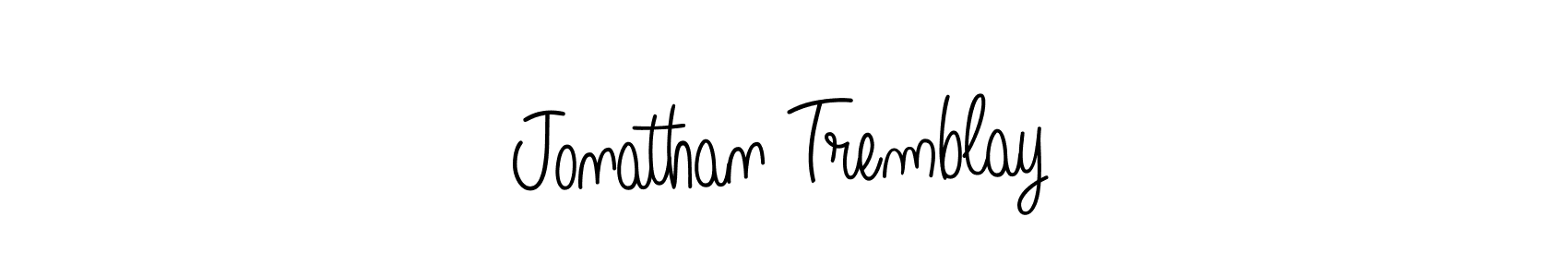 How to make Jonathan Tremblay signature? Angelique-Rose-font-FFP is a professional autograph style. Create handwritten signature for Jonathan Tremblay name. Jonathan Tremblay signature style 5 images and pictures png