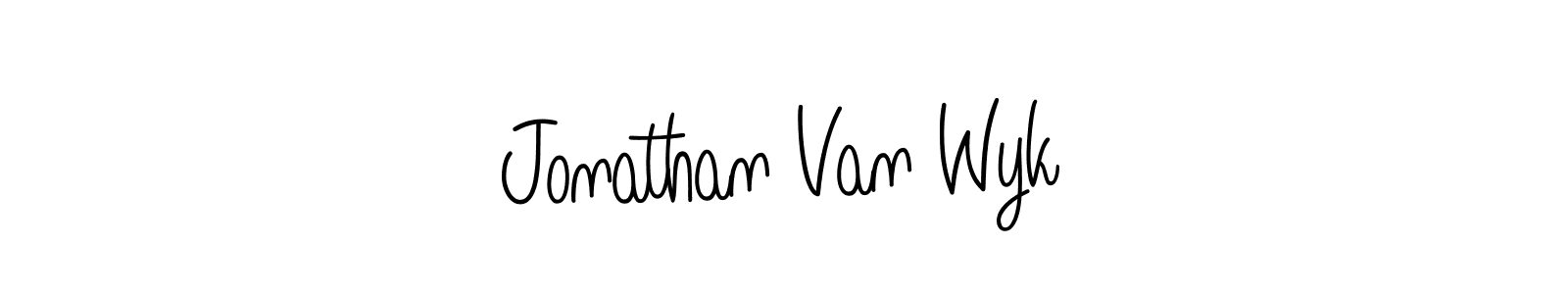 Also we have Jonathan Van Wyk name is the best signature style. Create professional handwritten signature collection using Angelique-Rose-font-FFP autograph style. Jonathan Van Wyk signature style 5 images and pictures png