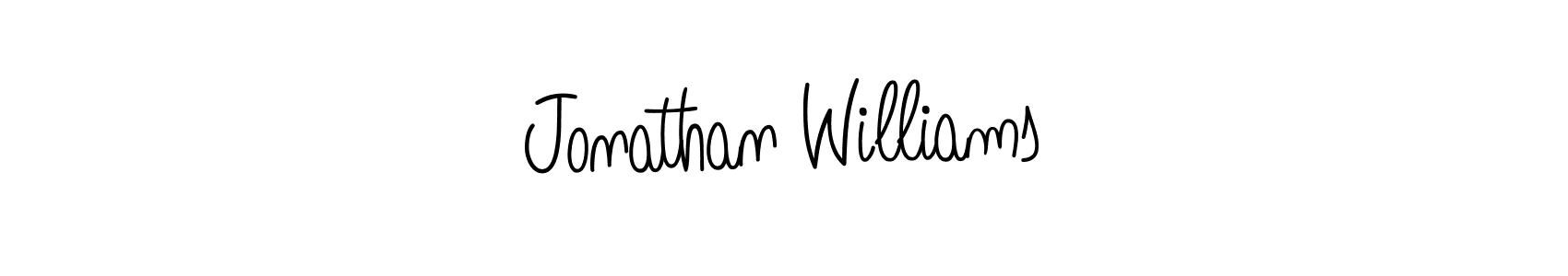 Design your own signature with our free online signature maker. With this signature software, you can create a handwritten (Angelique-Rose-font-FFP) signature for name Jonathan Williams. Jonathan Williams signature style 5 images and pictures png