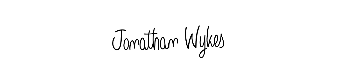 Also we have Jonathan Wykes name is the best signature style. Create professional handwritten signature collection using Angelique-Rose-font-FFP autograph style. Jonathan Wykes signature style 5 images and pictures png