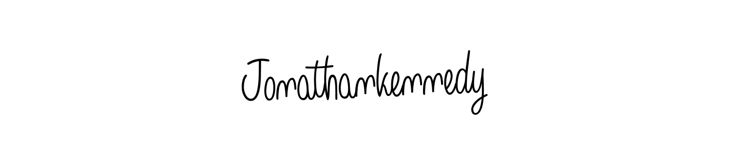 The best way (Angelique-Rose-font-FFP) to make a short signature is to pick only two or three words in your name. The name Jonathankennedy include a total of six letters. For converting this name. Jonathankennedy signature style 5 images and pictures png