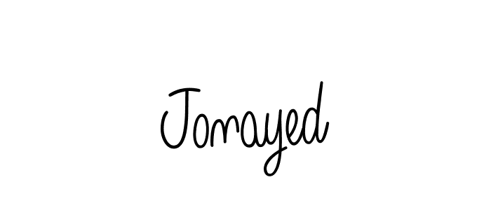 How to make Jonayed signature? Angelique-Rose-font-FFP is a professional autograph style. Create handwritten signature for Jonayed name. Jonayed signature style 5 images and pictures png