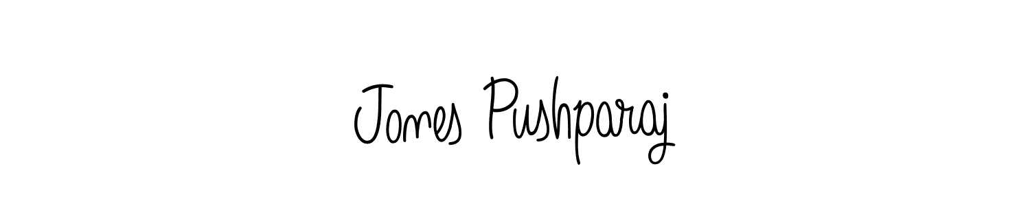 Once you've used our free online signature maker to create your best signature Angelique-Rose-font-FFP style, it's time to enjoy all of the benefits that Jones Pushparaj name signing documents. Jones Pushparaj signature style 5 images and pictures png