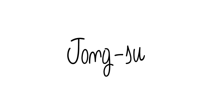 Also we have Jong-su name is the best signature style. Create professional handwritten signature collection using Angelique-Rose-font-FFP autograph style. Jong-su signature style 5 images and pictures png