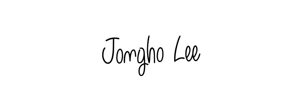 Make a beautiful signature design for name Jongho Lee. Use this online signature maker to create a handwritten signature for free. Jongho Lee signature style 5 images and pictures png