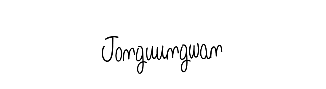 How to make Jonguungwan name signature. Use Angelique-Rose-font-FFP style for creating short signs online. This is the latest handwritten sign. Jonguungwan signature style 5 images and pictures png