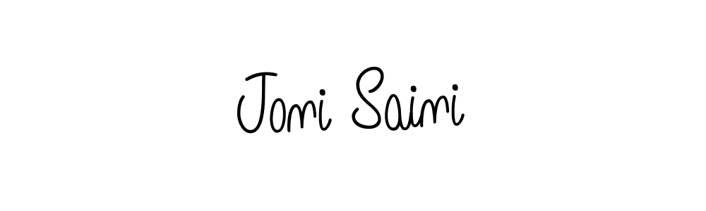 How to Draw Joni Saini signature style? Angelique-Rose-font-FFP is a latest design signature styles for name Joni Saini. Joni Saini signature style 5 images and pictures png