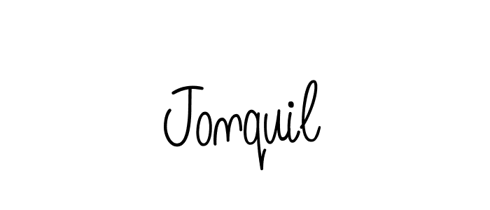 Similarly Angelique-Rose-font-FFP is the best handwritten signature design. Signature creator online .You can use it as an online autograph creator for name Jonquil. Jonquil signature style 5 images and pictures png