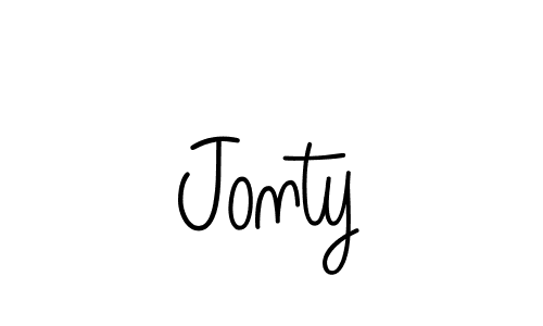 How to make Jonty signature? Angelique-Rose-font-FFP is a professional autograph style. Create handwritten signature for Jonty name. Jonty signature style 5 images and pictures png