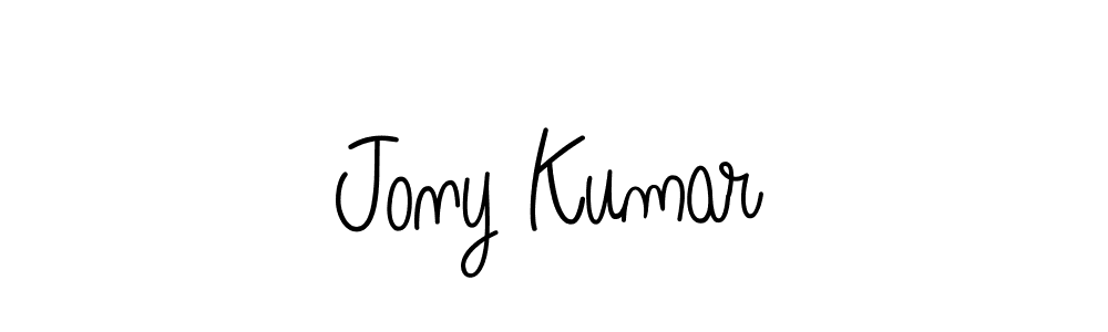 Create a beautiful signature design for name Jony Kumar. With this signature (Angelique-Rose-font-FFP) fonts, you can make a handwritten signature for free. Jony Kumar signature style 5 images and pictures png