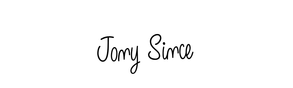 Make a beautiful signature design for name Jony Since. Use this online signature maker to create a handwritten signature for free. Jony Since signature style 5 images and pictures png