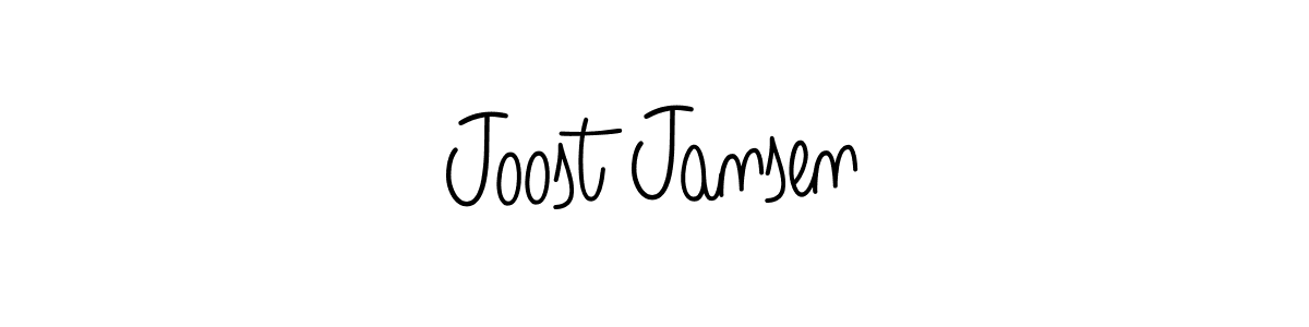 The best way (Angelique-Rose-font-FFP) to make a short signature is to pick only two or three words in your name. The name Joost Jansen include a total of six letters. For converting this name. Joost Jansen signature style 5 images and pictures png