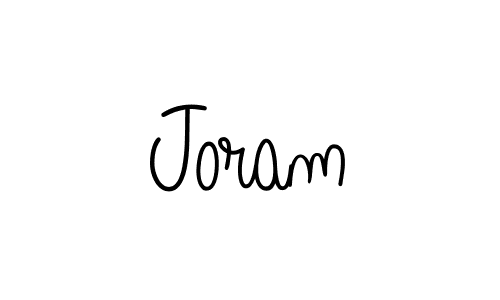 Joram stylish signature style. Best Handwritten Sign (Angelique-Rose-font-FFP) for my name. Handwritten Signature Collection Ideas for my name Joram. Joram signature style 5 images and pictures png
