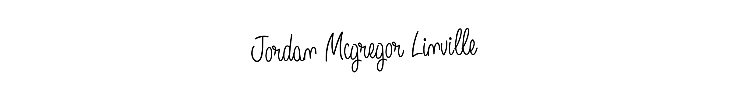 How to make Jordan Mcgregor Linville signature? Angelique-Rose-font-FFP is a professional autograph style. Create handwritten signature for Jordan Mcgregor Linville name. Jordan Mcgregor Linville signature style 5 images and pictures png