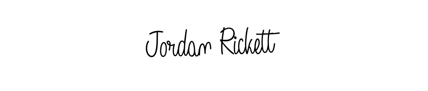 Similarly Angelique-Rose-font-FFP is the best handwritten signature design. Signature creator online .You can use it as an online autograph creator for name Jordan Rickett. Jordan Rickett signature style 5 images and pictures png